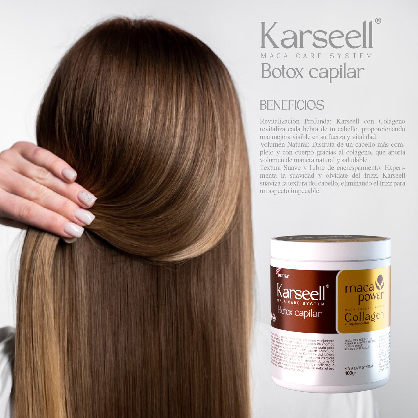 KARSEELL BOTOX CAPILAR 💖 Transforma tu cabello en minutos 💖