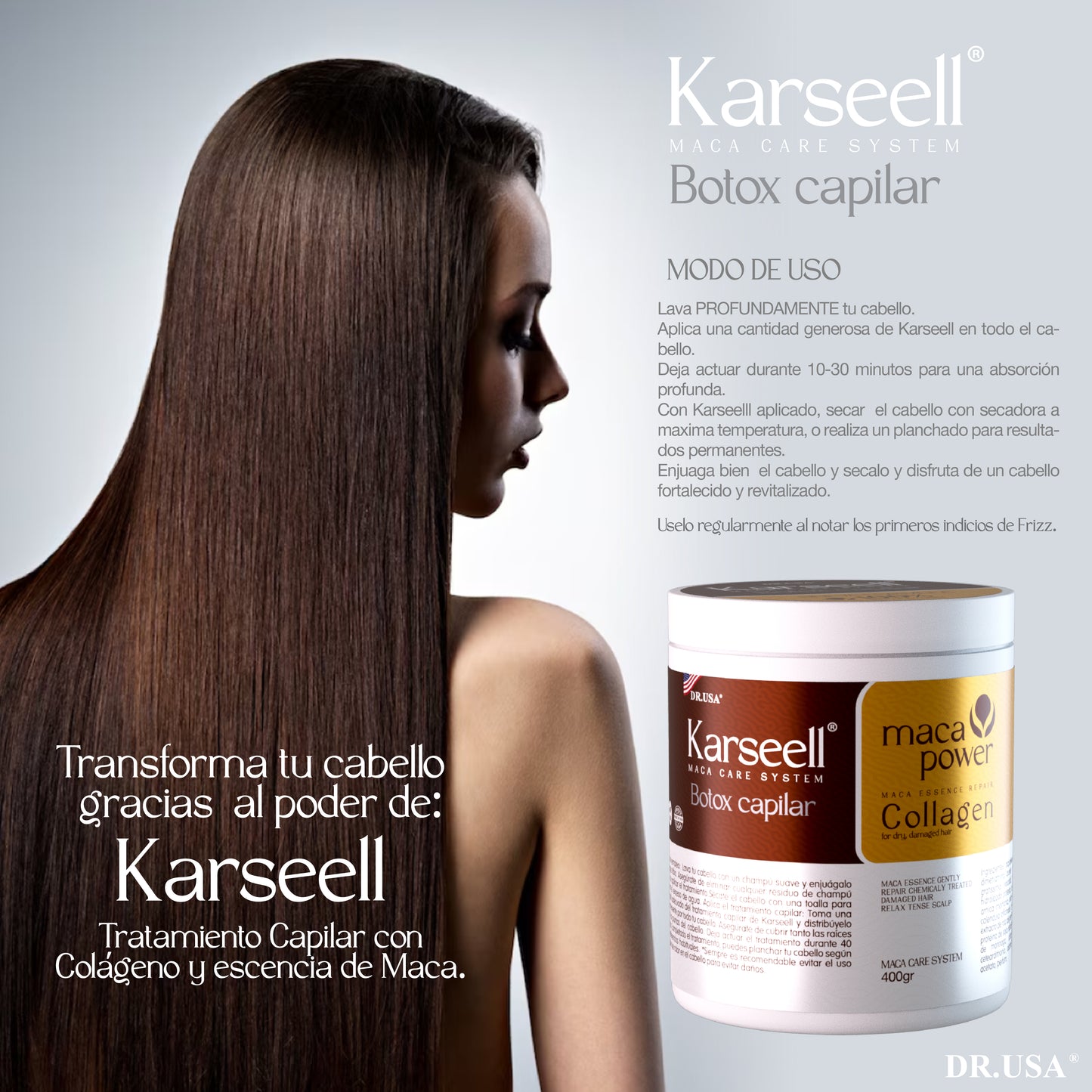 KARSEELL BOTOX CAPILAR 💖 Transforma tu cabello en minutos 💖
