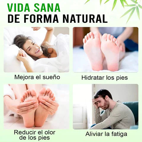🔥Parches para pie kinoki (Pack de 3 CAJAS)